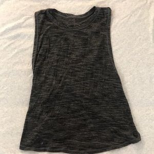 Lululemon athletica gray twist back tank